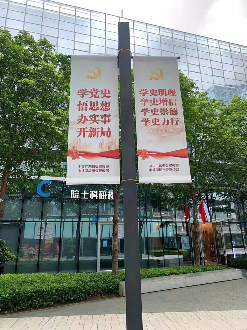 環(huán)保再生PET面料做吊旗掛軸拉網(wǎng)展架 挺度好 大幅畫面不卷曲