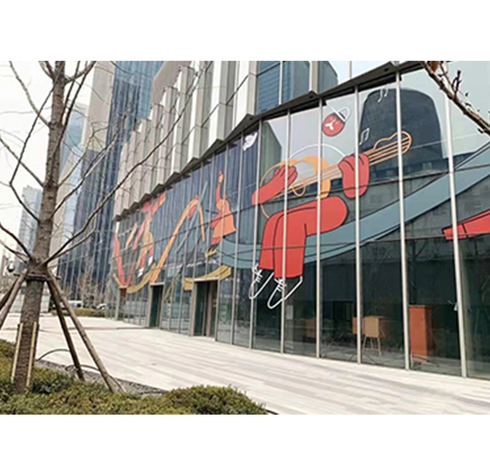 深圳福田會(huì)展中心uv超透噴繪制作